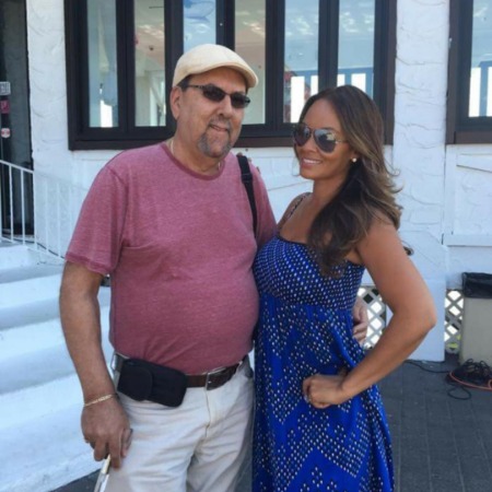 Evelyn Lozada with her late stepfather Larry. 